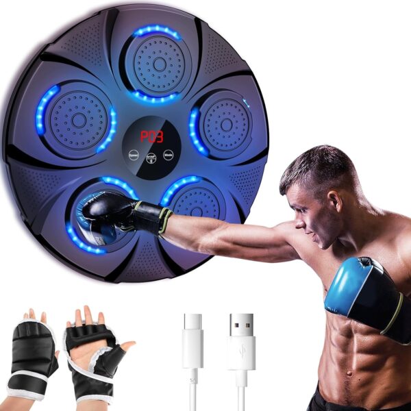 semai Music Boxing Machine, LED Music Boxing Machine, Wall Mounted Boxing