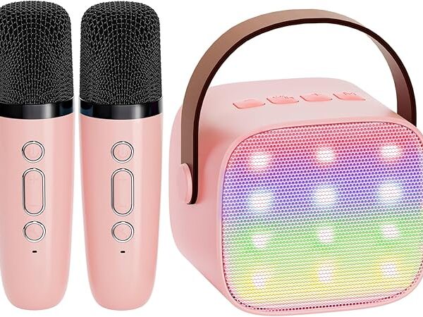 yll-mini-karaoke-machine-bluetooth-speaker-2-microphones-girls-gift